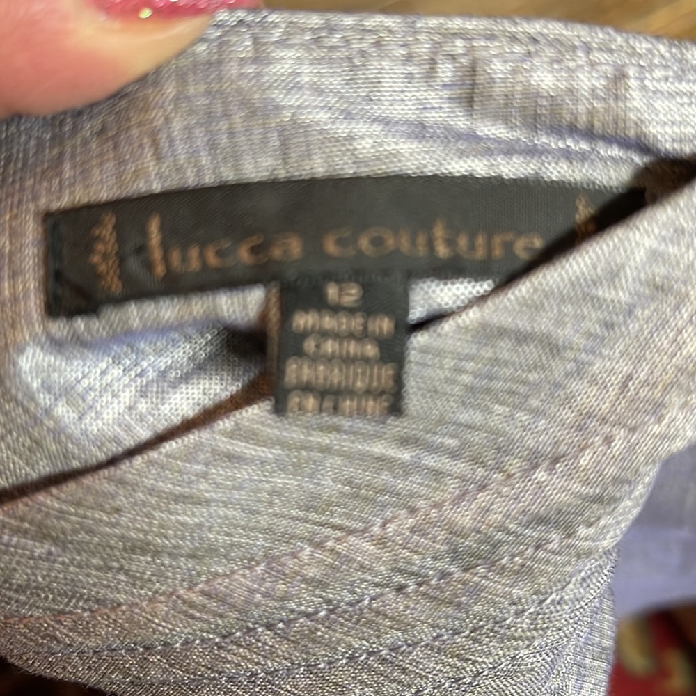 Lucca Couture Mini- Skirt. Size 12 - Picture 7 of 9